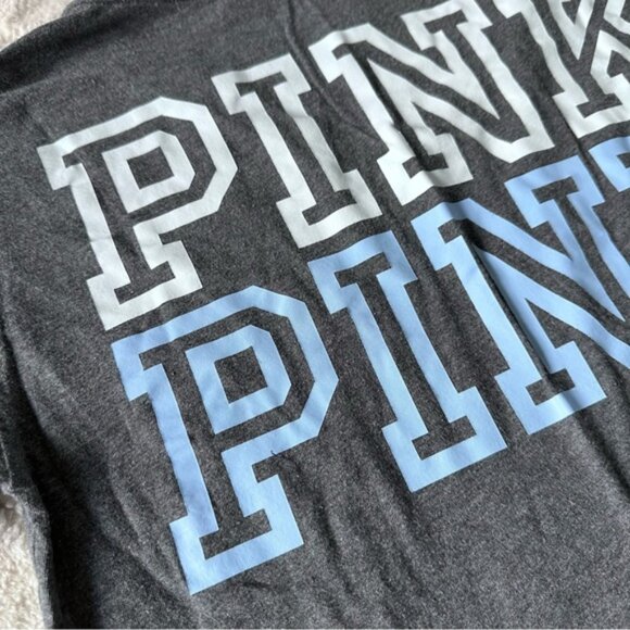 Victoria's Secret PINK | Long Sleeve V-Neck Pocket Tee | Size Extra Small - Picture 7 of 12